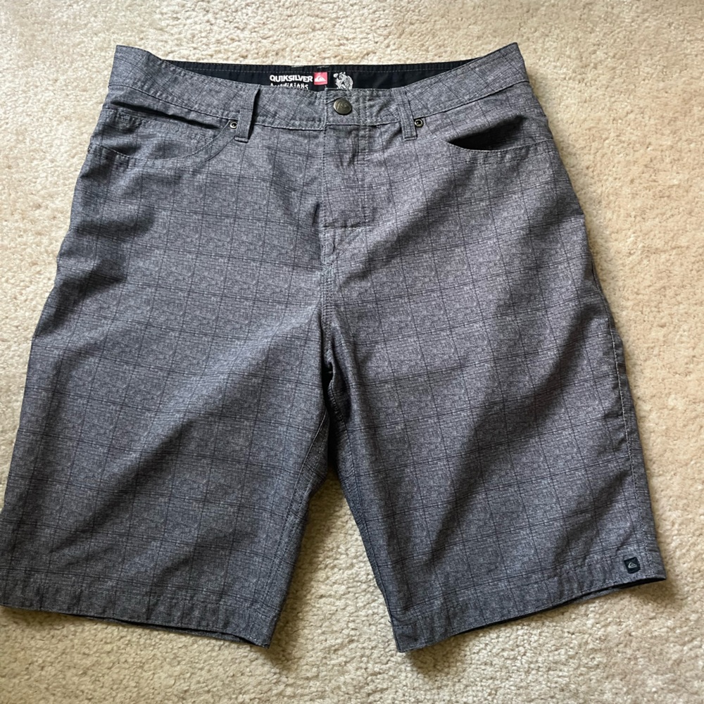 Quiksilver Light Gray Amphibians Shorts
